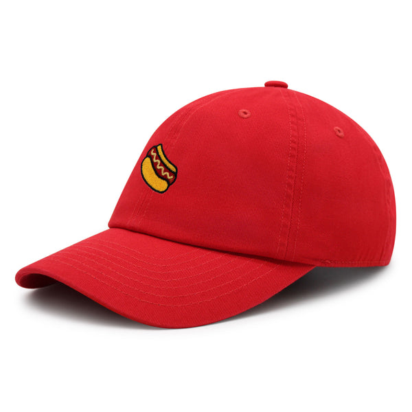 Hotdog Premium Dad Hat Embroidered Baseball Cap Foodie Sausage