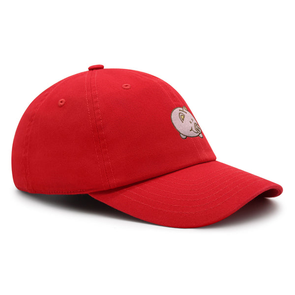 Piggy Bank Premium Dad Hat Embroidered Baseball Cap Coin