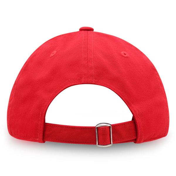 Mushroom  Premium Dad Hat Embroidered Baseball Cap Red