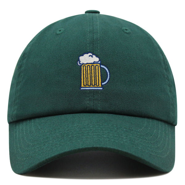 Beer Mug Premium Dad Hat Embroidered Baseball Cap Pub Mug