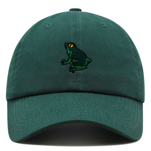 Frog Premium Dad Hat Embroidered Baseball Cap Pond