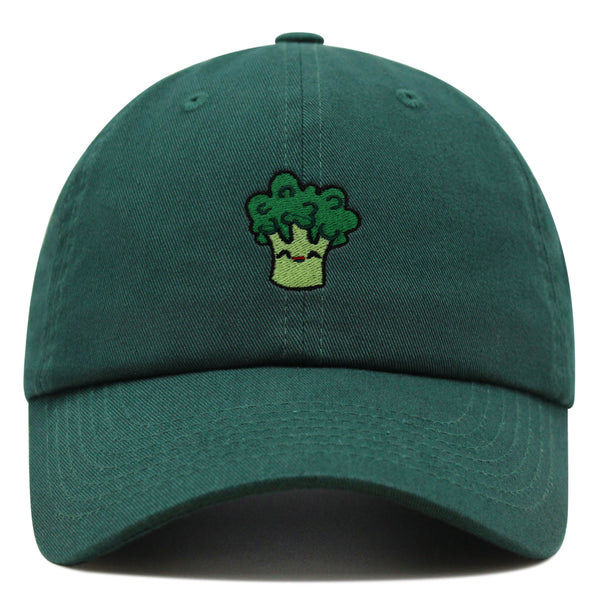 Broccoli Premium Dad Hat Embroidered Baseball Cap Vegan Vegetable