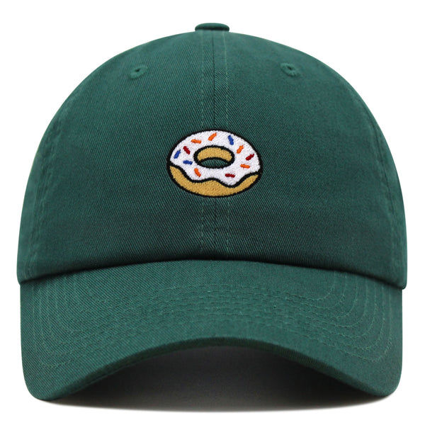 Donut Premium Dad Hat Embroidered Baseball Cap Doughtnut Snack