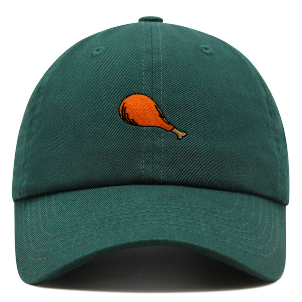 Chicken Leg Premium Dad Hat Embroidered Baseball Cap Foodie