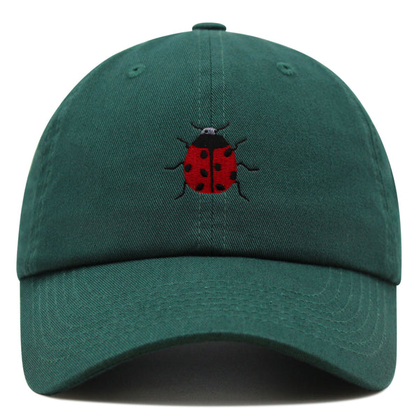 Ladybug Premium Dad Hat Embroidered Baseball Cap Insect