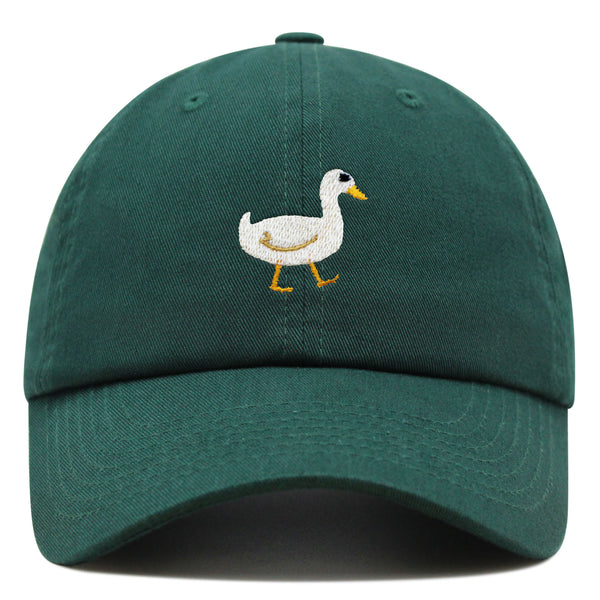 Duck Premium Dad Hat Embroidered Baseball Cap Bird Lake