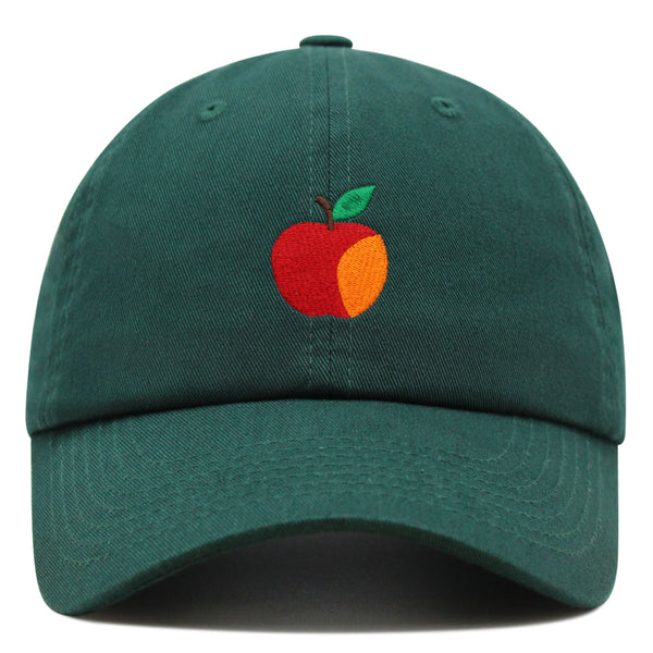 Apple Premium Dad Hat Embroidered Baseball Cap Fruit