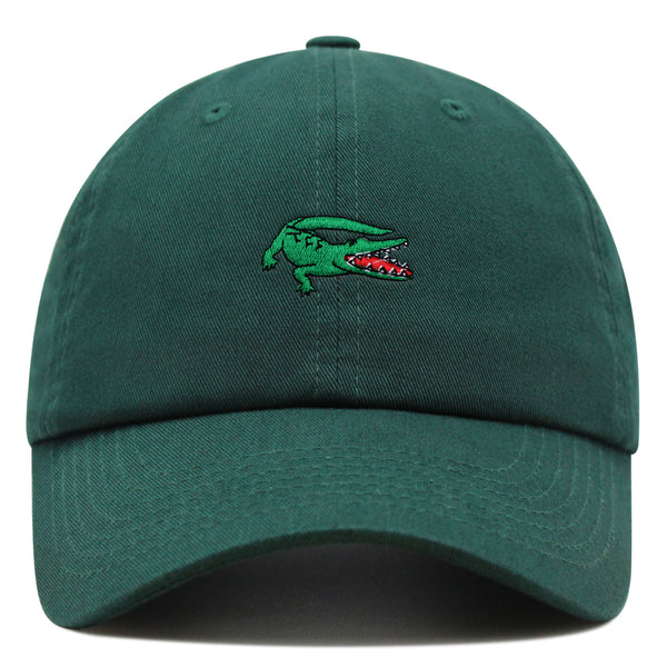 Crocodile Premium Dad Hat Embroidered Baseball Cap Alligator Jungle