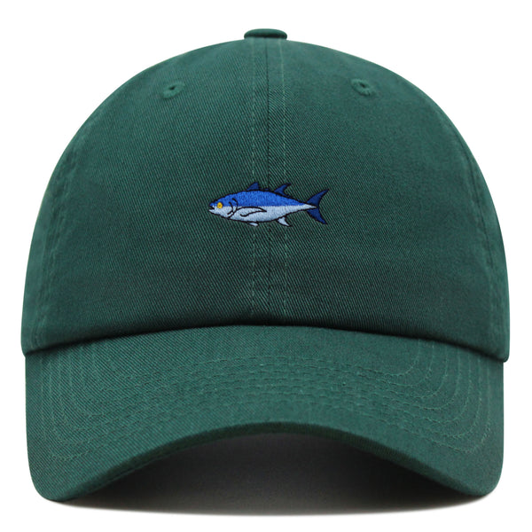 Tuna Premium Dad Hat Embroidered Baseball Cap Fishing