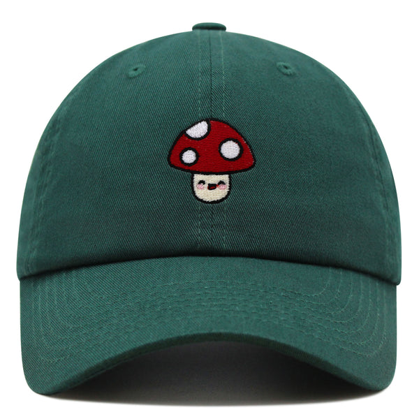 Mushroom Premium Dad Hat Embroidered Baseball Cap Vegetable