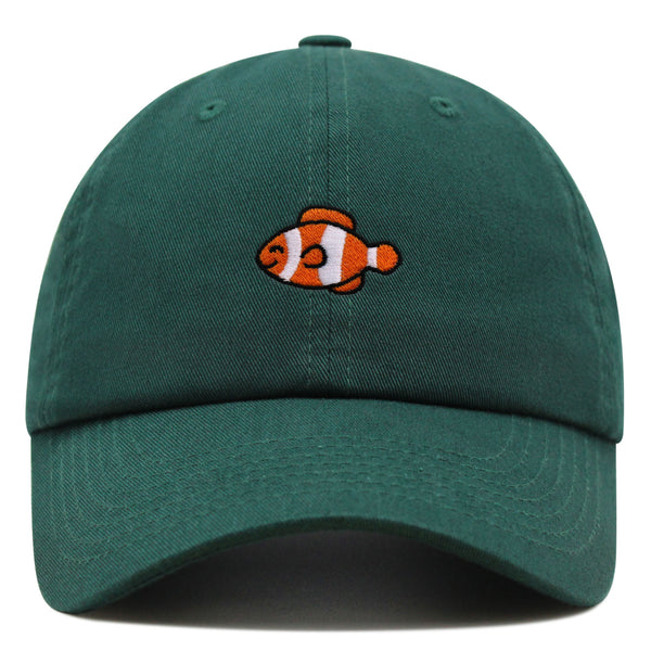 Clownfish Premium Dad Hat Embroidered Baseball Cap Fish Aquarium Fishing