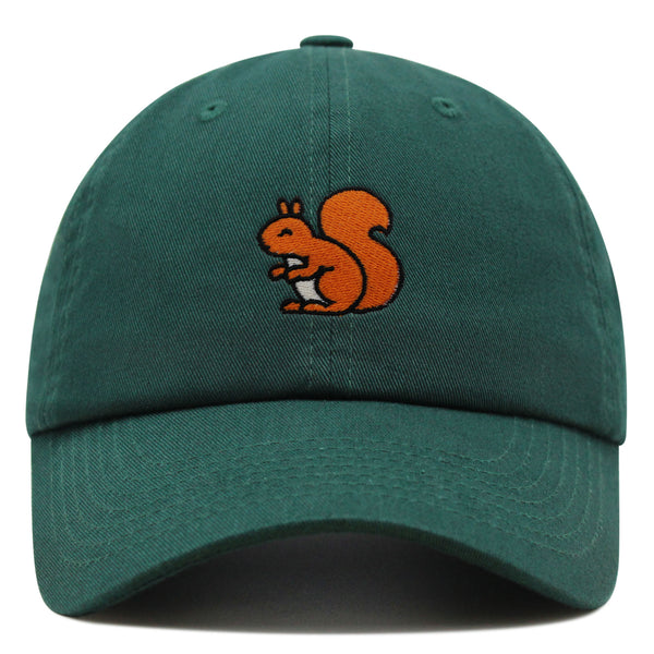 Squirrel Premium Dad Hat Embroidered Baseball Cap Hamster Chipmunks