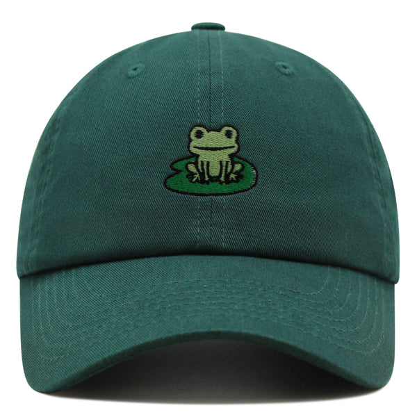 Frog Premium Dad Hat Embroidered Baseball Cap Frog Pond Frog