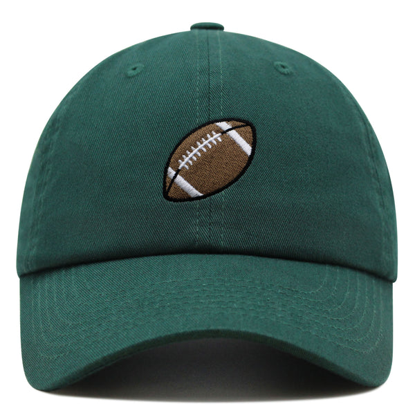 Football Premium Dad Hat Embroidered Baseball Cap Rugby Sports Fan