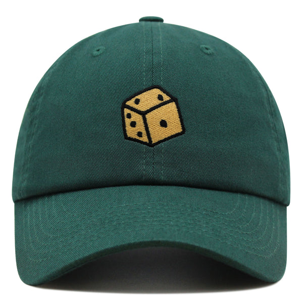 Dice Premium Dad Hat Embroidered Baseball Cap Cute Board Game