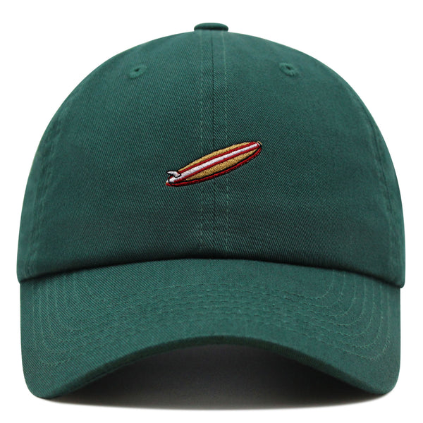 Surf Board Premium Dad Hat Embroidered Baseball Cap Surfing Ocean