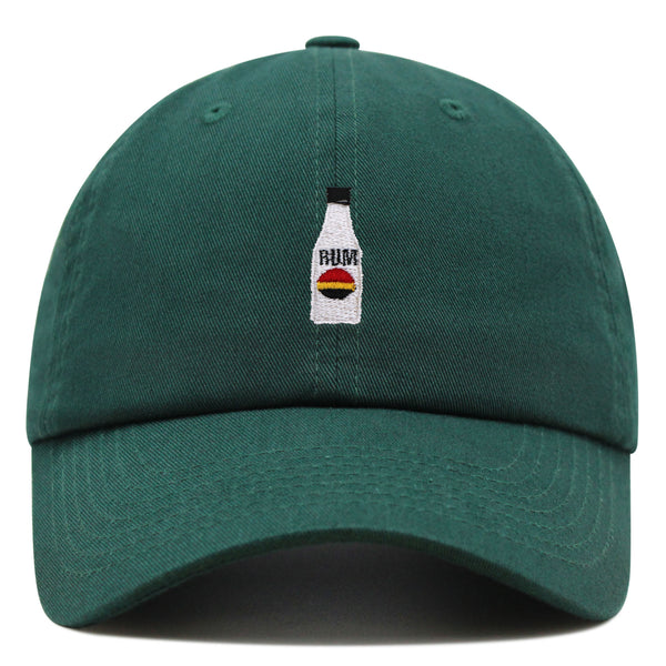 Rum Premium Dad Hat Embroidered Baseball Cap Party Night Whiskey