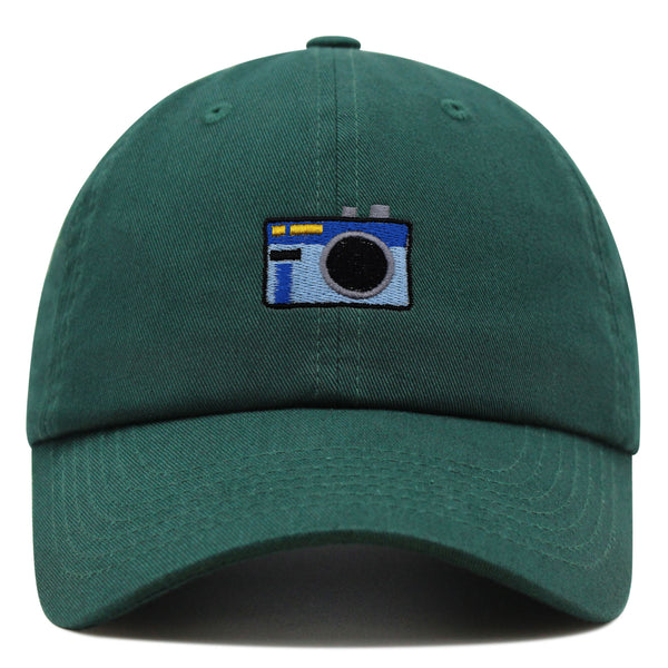 Camera Premium Dad Hat Embroidered Baseball Cap Digital Film