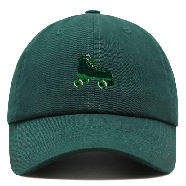 Roller skate Premium Dad Hat Embroidered Baseball Cap Outdoor Wheel