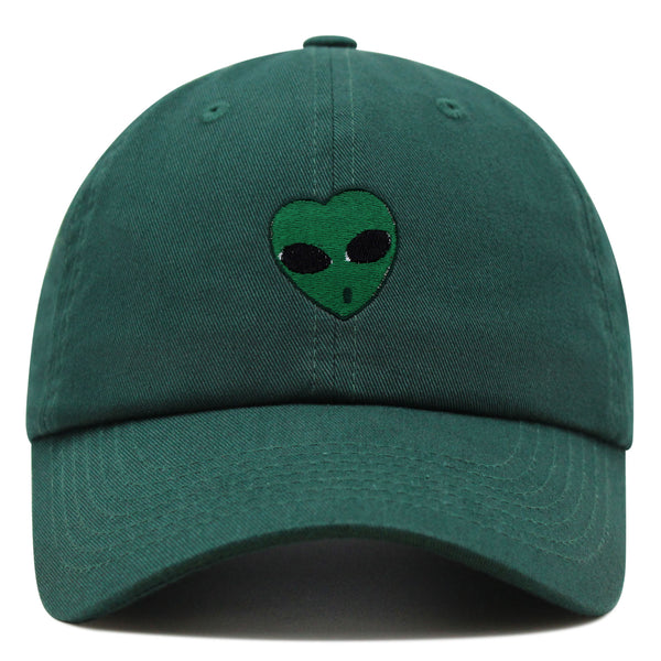 Alien Premium Dad Hat Embroidered Baseball Cap Area 51 Space