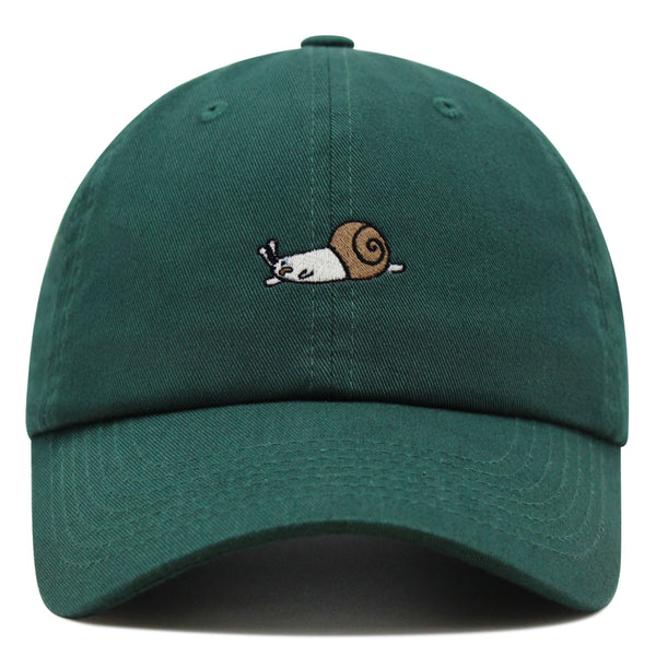 Sleepy Snail Premium Dad Hat Embroidered Baseball Cap Mud Cute