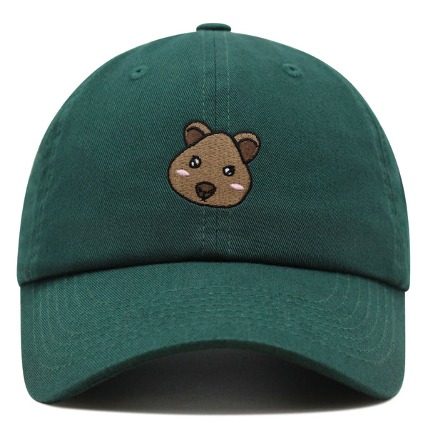 Quokka Face  Premium Dad Hat Embroidered Baseball Cap Cute Animal