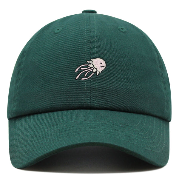 Jellyfish Premium Dad Hat Embroidered Baseball Cap Fish Nature