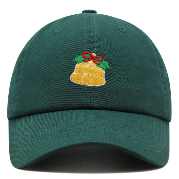 Christmas Premium Dad Hat Embroidered Baseball Cap Bell Gift