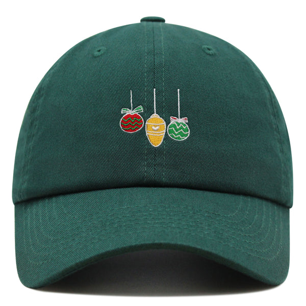 Ornaments Premium Dad Hat Embroidered Baseball Cap Christmas Tree