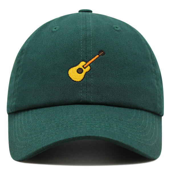 Guitar Premium Dad Hat Embroidered Baseball Cap Mexico Instrument