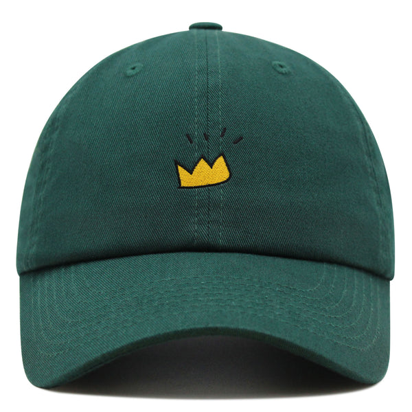 Crown Premium Dad Hat Embroidered Baseball Cap Cute