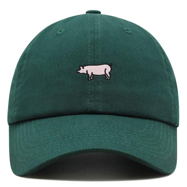 Pig Premium Dad Hat Embroidered Baseball Cap Skinny Porky