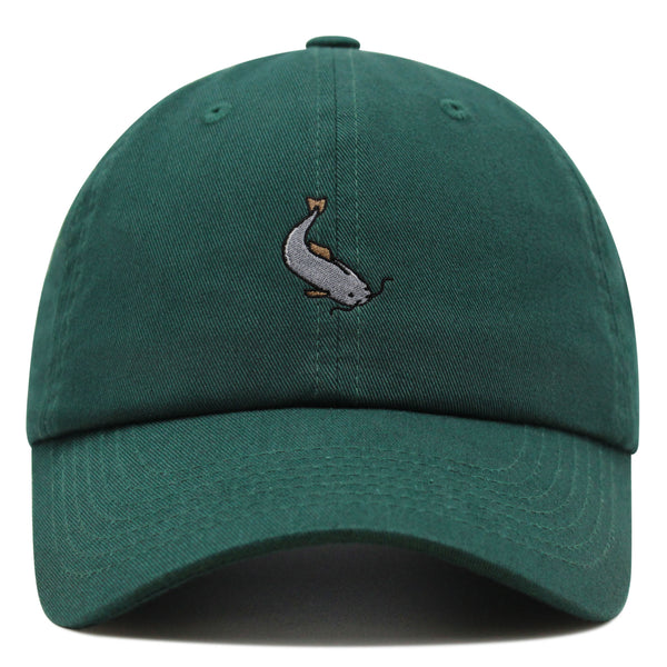 Catfish  Premium Dad Hat Embroidered Baseball Cap Seafood