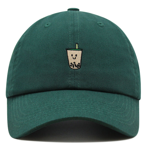 Boba Tea  Premium Dad Hat Embroidered Baseball Cap Pearl