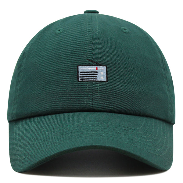 Radio  Premium Dad Hat Embroidered Baseball Cap Retro