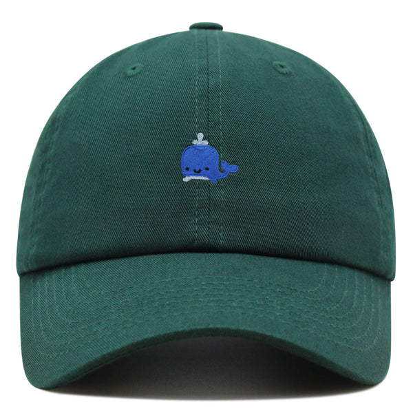 Party Whale  Premium Dad Hat Embroidered Baseball Cap Cute