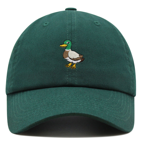 Duck Premium Dad Hat Embroidered Baseball Cap Bird Lake