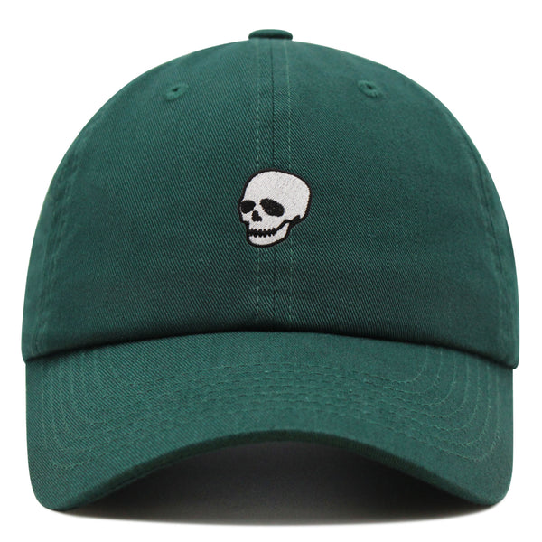 Skeleton  Premium Dad Hat Embroidered Baseball Cap Skull