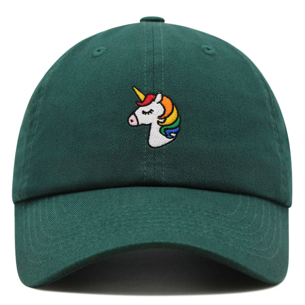 Unicorn Premium Dad Hat Embroidered Baseball Cap Horse