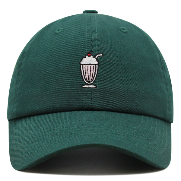 Milkshake Premium Dad Hat Embroidered Baseball Cap Foodie