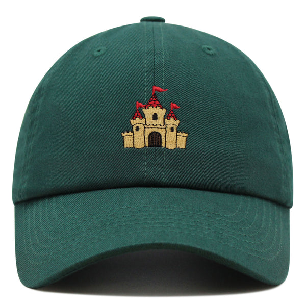 Castle Premium Dad Hat Embroidered Baseball Cap Europian