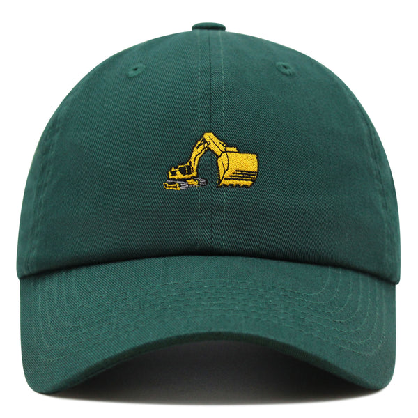 Digger Premium Dad Hat Embroidered Baseball Cap Equipment Vihecle