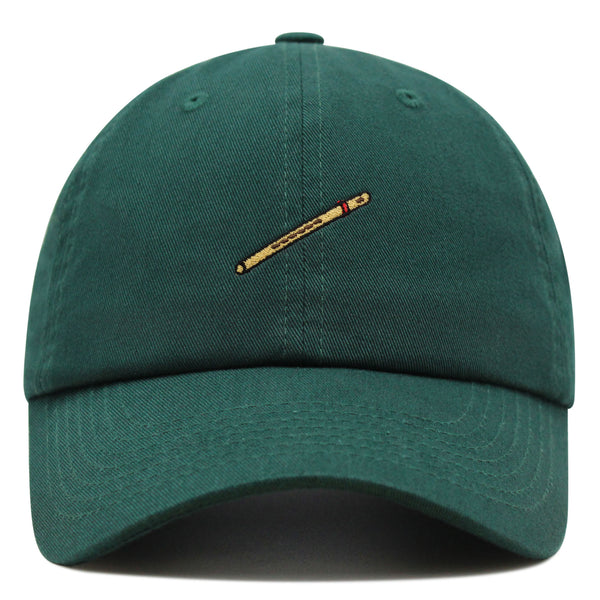 Flute Premium Dad Hat Embroidered Baseball Cap Music