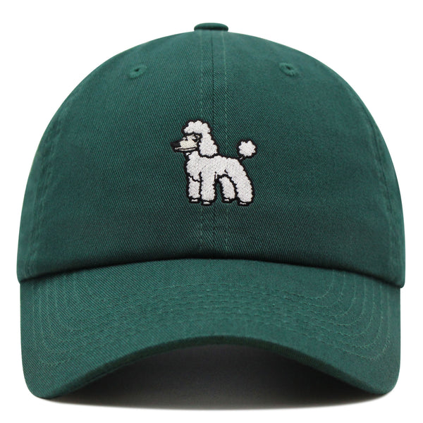 Fancy Poodle  Premium Dad Hat Embroidered Baseball Cap Puppies