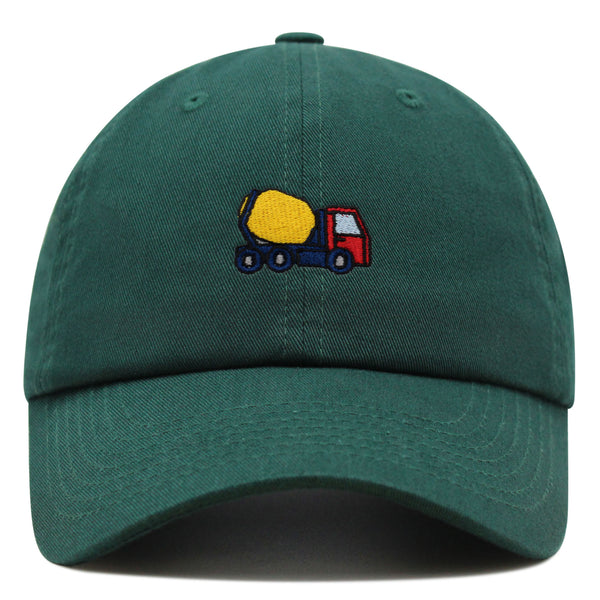 Cement Mixer Premium Dad Hat Embroidered Baseball Cap Funny