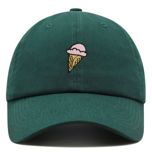 Ice Cream Premium Dad Hat Embroidered Baseball Cap Foodie