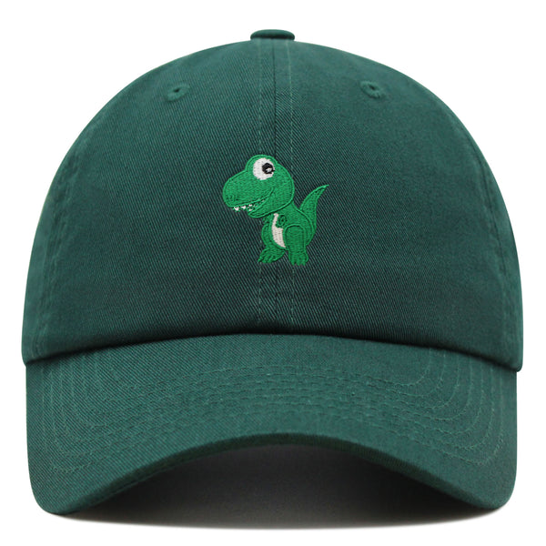 Dinosaur Premium Dad Hat Embroidered Baseball Cap Cute