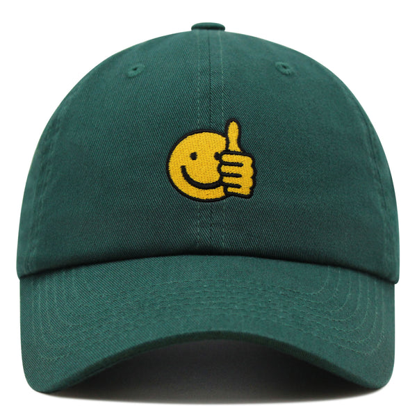 Like Thumbs Up Emoji Premium Dad Hat Embroidered Baseball Cap Funny