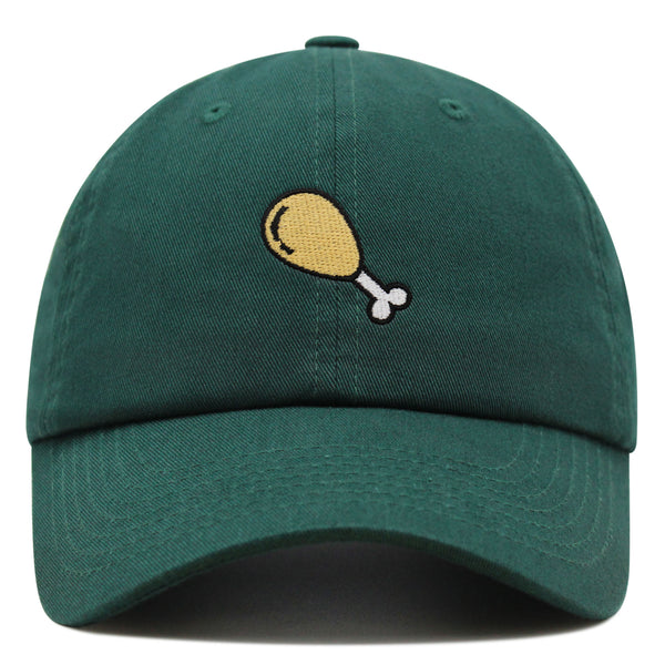 Chicken Drumstick Premium Dad Hat Embroidered Baseball Cap Foodie