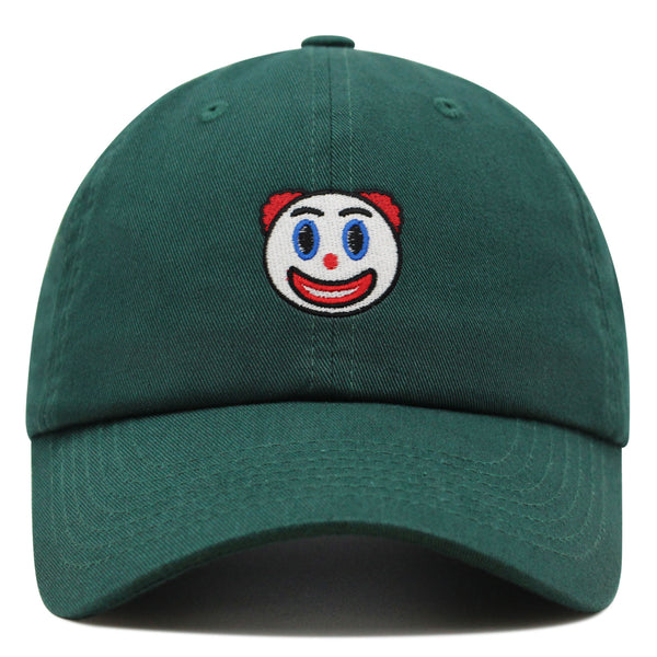 Clown Emoji Premium Dad Hat Embroidered Baseball Cap Circus